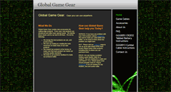 Desktop Screenshot of globalgamegear.com